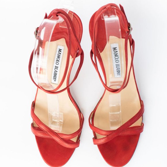 Manolo Blahnik Sandals- Size 37.5 - Picture 2 of 7
